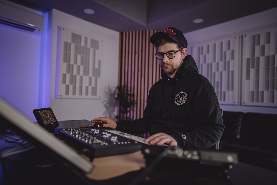 Male vision mixing instructor portrait